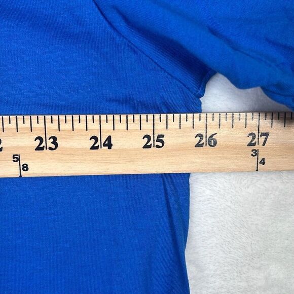 Andy Zaltzman The Bugle concert release short sleeve blue T-shirt NWOT Men 2XL - Picture 2 of 5